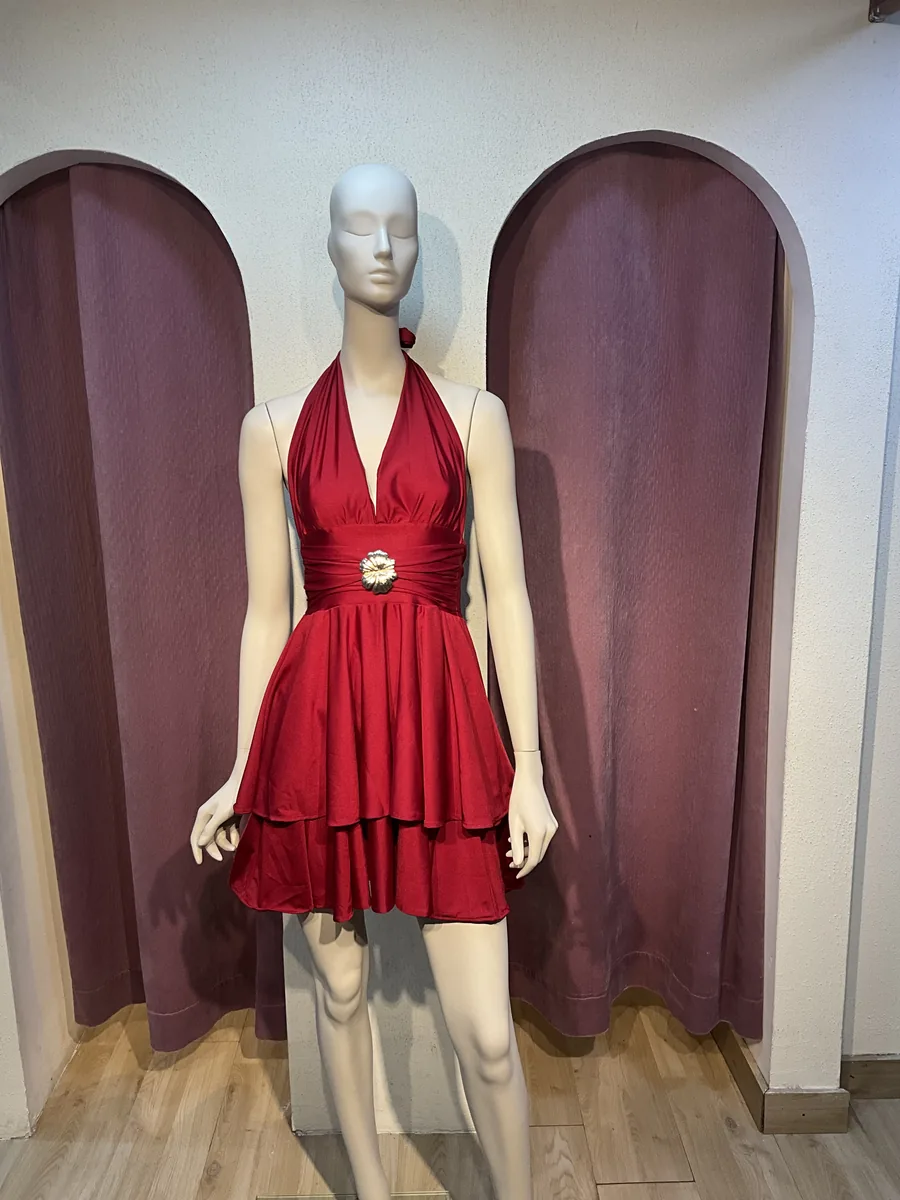Vestido Aurora rojo - Coco Chic